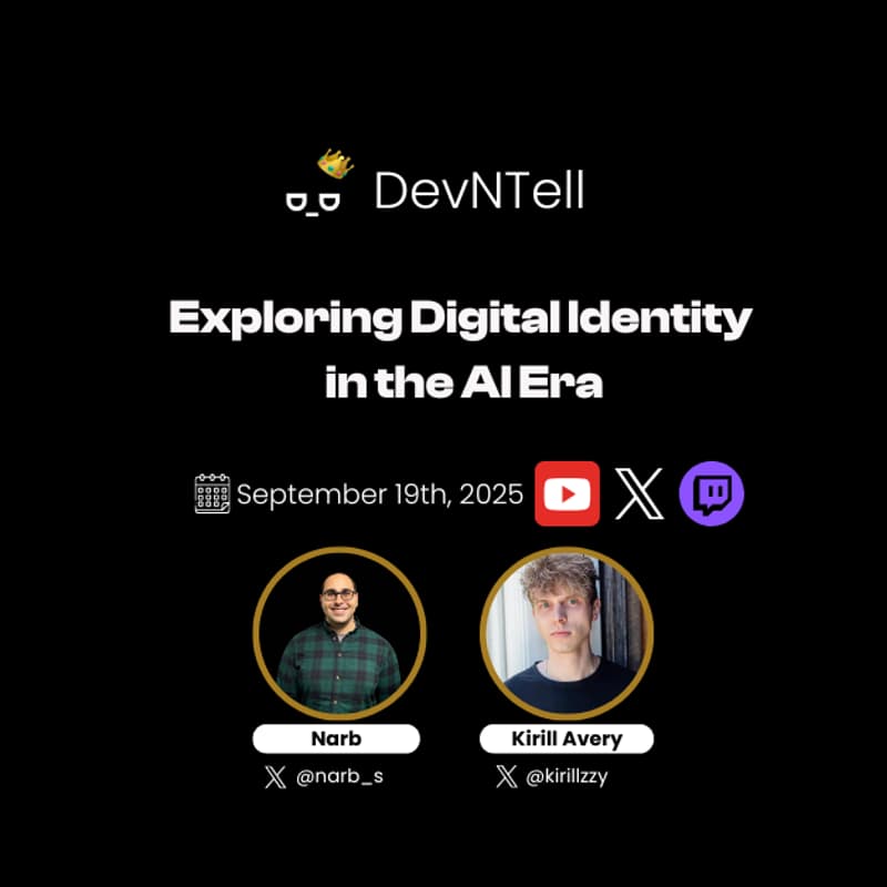 Cover Image for DevNTell - Exploring Digital Identity in the AI Era