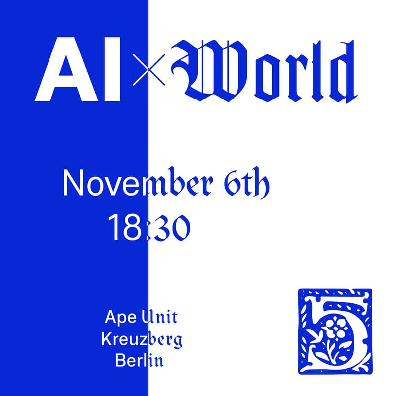 Cover Image for AI x World - Discuss, Connect, Create AI Applications