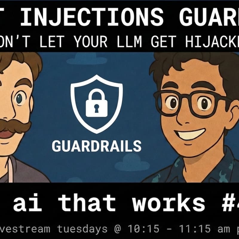 Cover Image for 🦄 ai that works: prompt injections guardrails