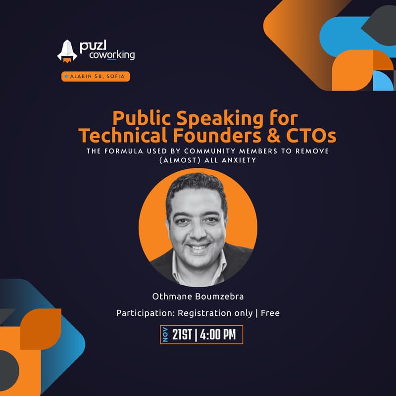 Cover Image for Public Speaking for Technical Founders & CTOs