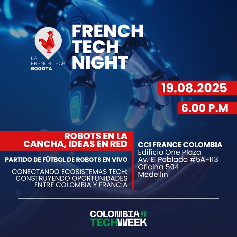 Cover Image for French Tech Night - Medellín by La French Tech