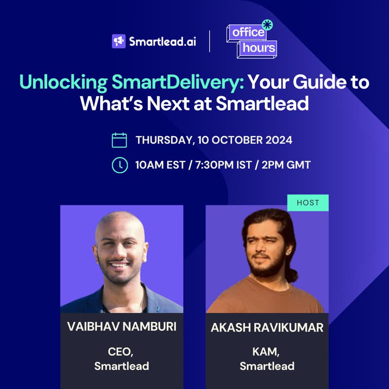 Cover Image for Unlocking SmartDelivery: Your Guide to What’s Next at Smartlead