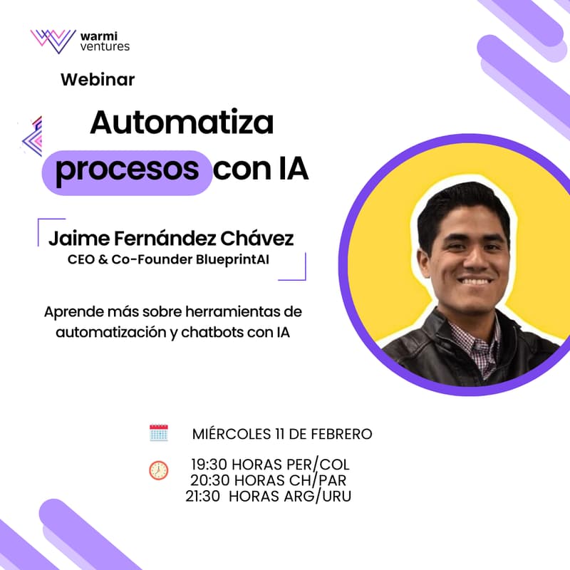 Cover Image for Automatiza procesos con IA✨