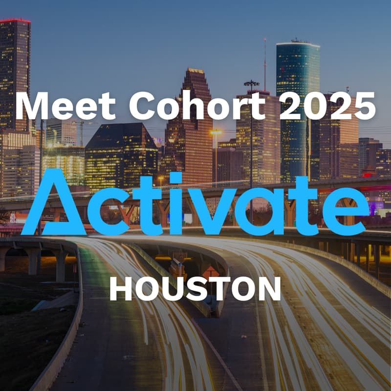 Cover Image for Meet the Activate Houston Cohort 2025 Fellows!