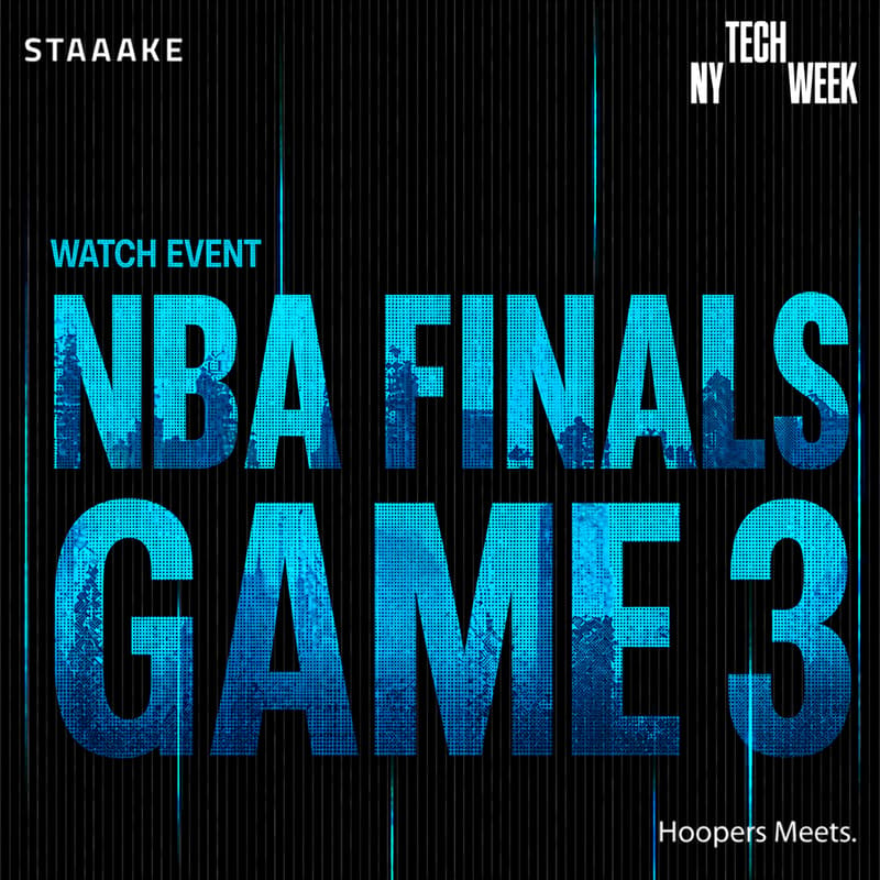Cover Image for Watch Event NBA Finals Game 3 - #NYTechWeek — Reverse Network Meet