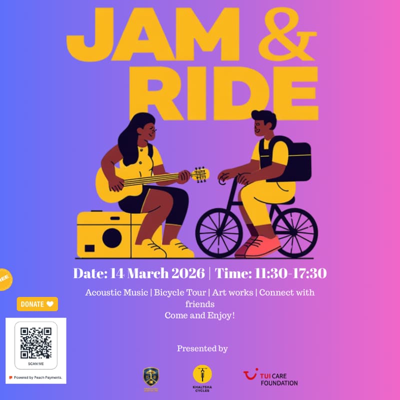 Cover Image for Khaltsha Jam & Ride Session - Launch