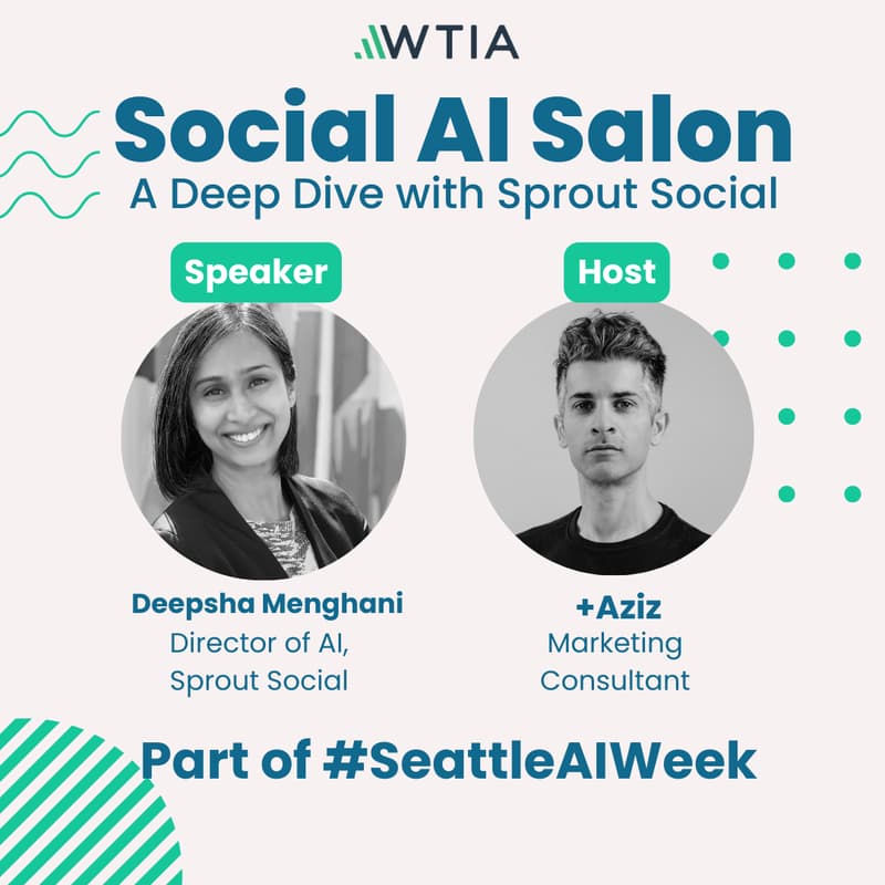 Cover Image for SocialAI Salon: A Deep Dive with Sprout Social