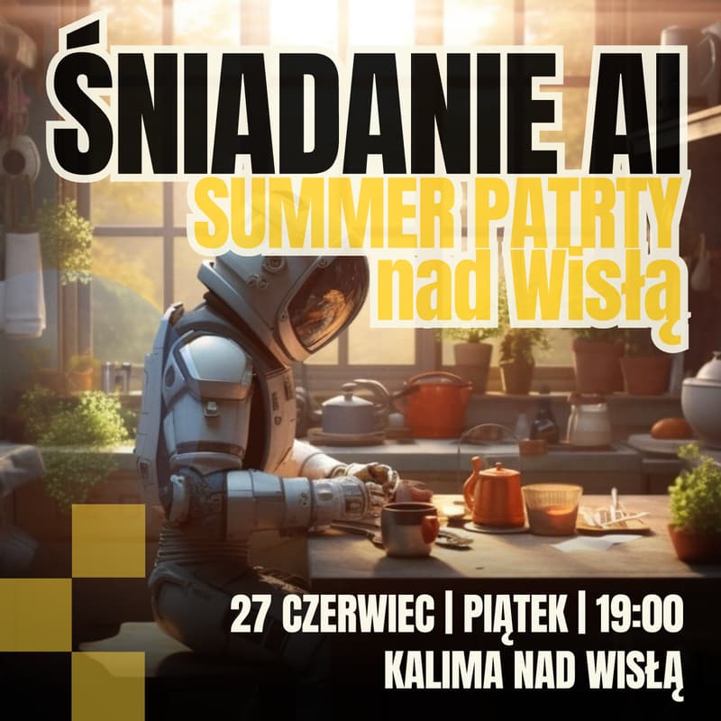 Cover Image for Warsaw AI Breakfast, vol. 31 - SUMMER PARTY !!!!