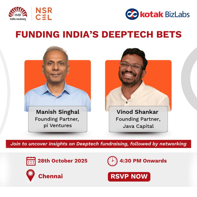 Cover Image for FUNDING INDIA'S DEEPTECH BETS | CHENNAI