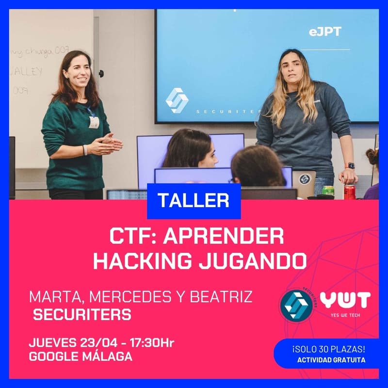 Cover Image for Taller YWT: CTF, aprender hacking jugando