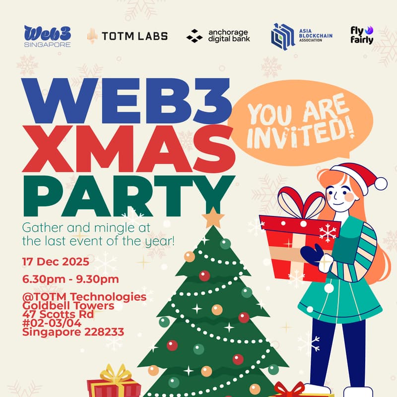 Cover Image for Web3 Singapore Xmas Party 2025