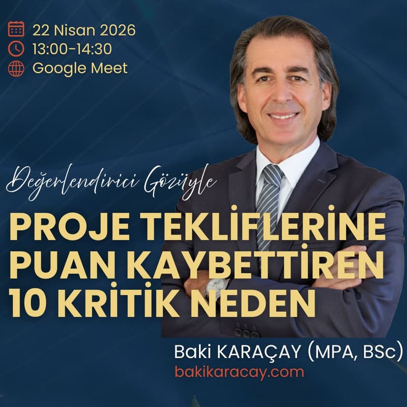 Cover Image for DEĞERLENDİRİCİ GÖZÜYLE PROJE TEKLİFLERİNE PUAN KAYBETTİREN 10 KRİTİK NEDEN
