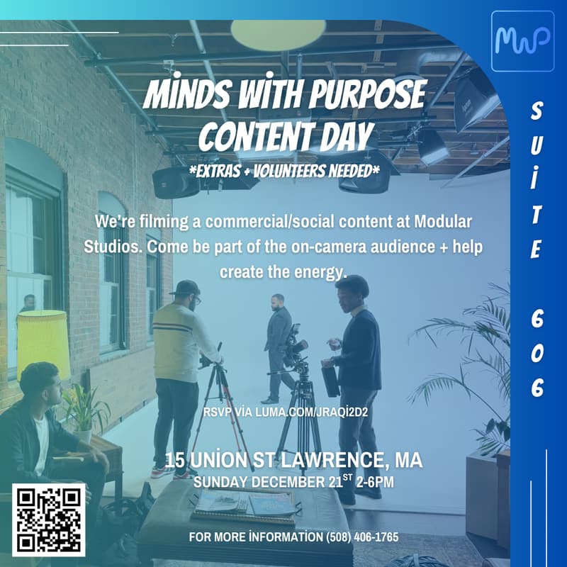 Cover Image for Minds With Purpose Content Day