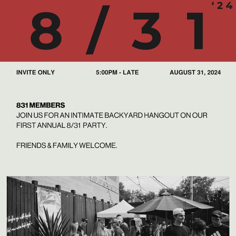 Cover Image for 8/31