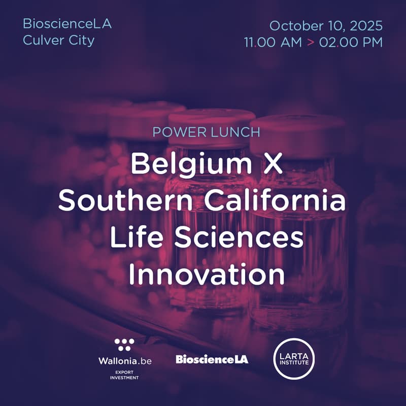 Cover Image for Belgium as Your Gateway to Europe: Biomanufacturing and Innovation in Life Sciences- Power Lunch
