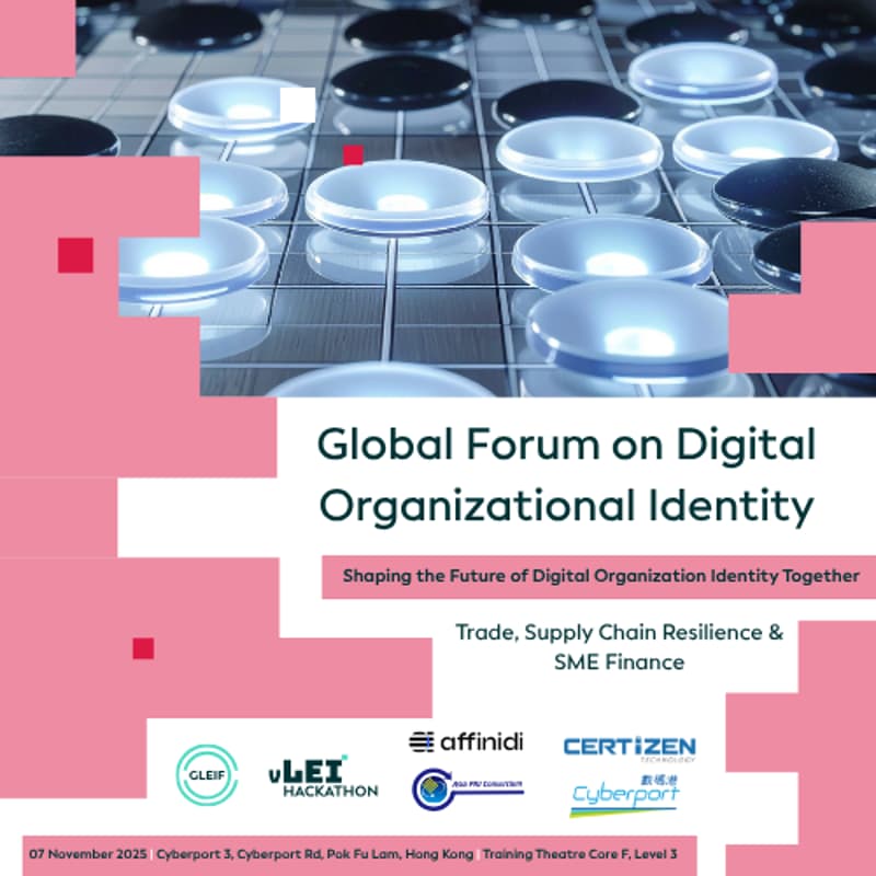 Cover Image for Global Forum on Digital Organizational Identity | Hong Kong