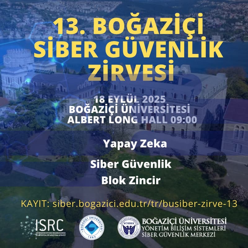 Cover Image for 13. Boğaziçi Siber Güvenlik Zirvesi