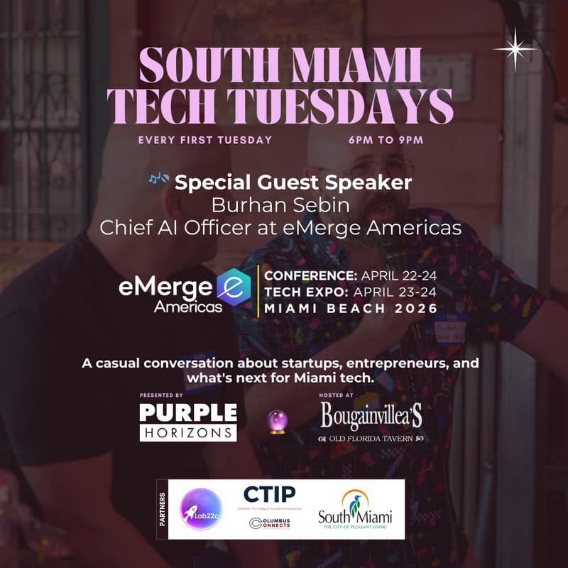 Cover Image for 🔥 South Miami Tech Tuesday: eMerge Americas Takeover