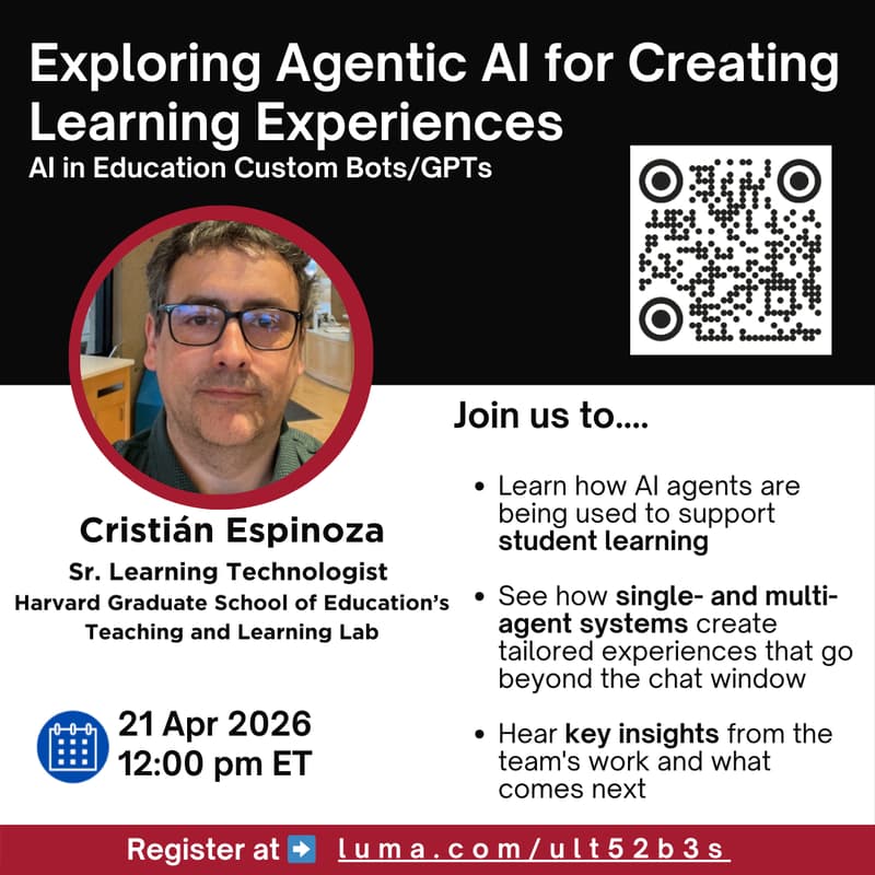 Cover Image for Exploring Agentic AI for Creating Learning Experiences