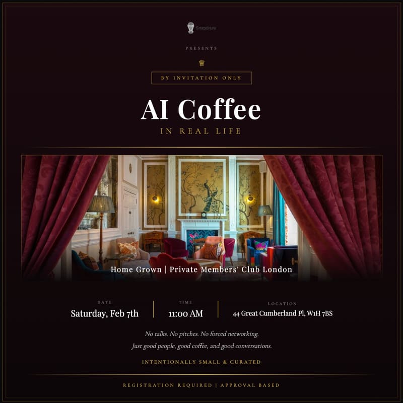 Cover Image for AI Coffee, IRL