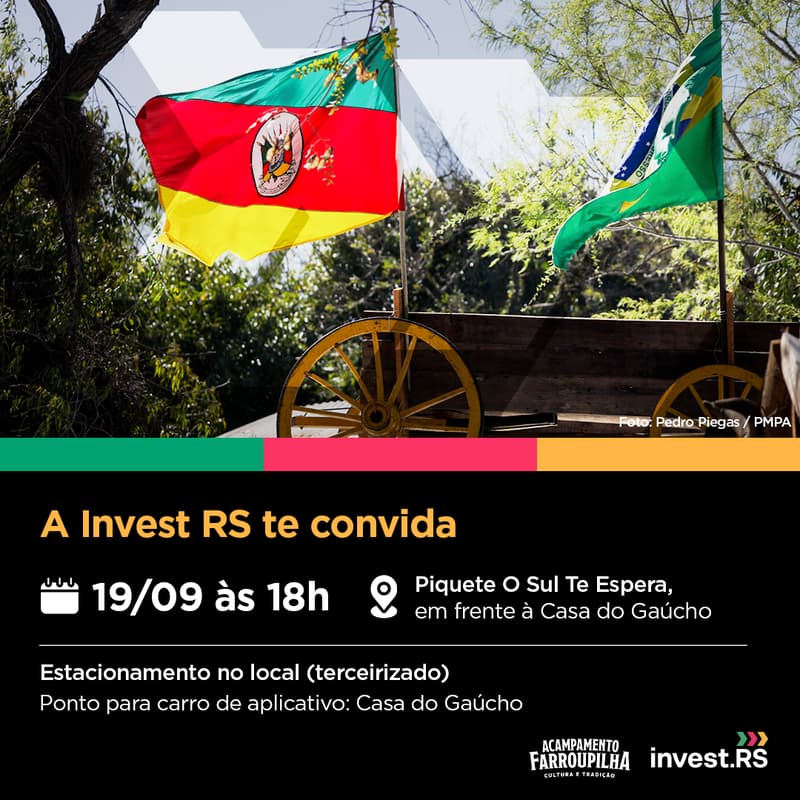 Cover Image for Invest RS & Acampamento Farroupilha - Encontro gauchesco