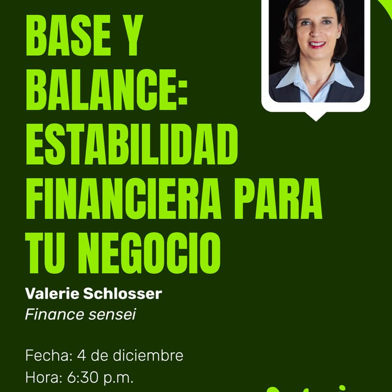 Cover Image for Base y balance - Estabilidad financiera para tu negocio