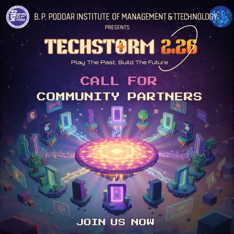 Cover Image for TechStorm 2.26 Community Partner Onboarding