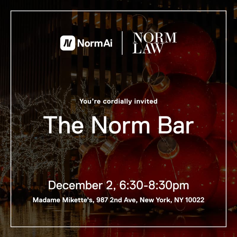 Cover Image for Norm Bar: Networking Event + Holiday Party