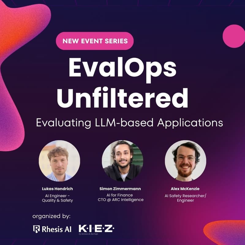 Cover Image for EvalOps unfiltered: Evaluating LLM-based applications