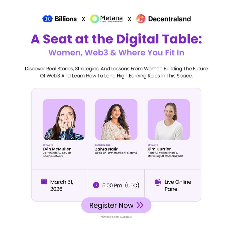 Cover Image for A Seat at the Digital Table: Women, Web3 & Where You Fit In