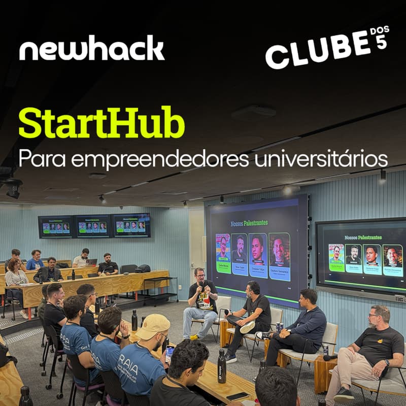 Cover Image for StartHub: Happy Hour NewHack & Clube dos 5