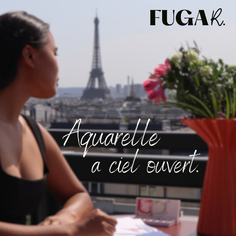 Cover Image for [FR] Aquarelle à ciel ouvert – Paris depuis les toits