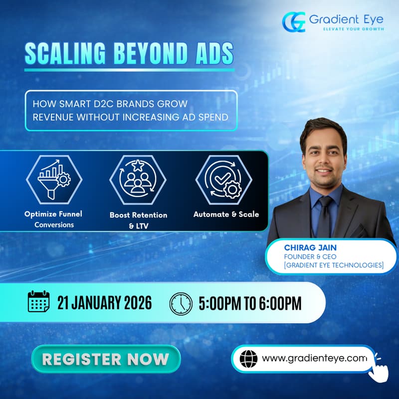 Cover Image for Scaling Beyond Ads : How Smart D2C Brands Grow Revenue Without Increasing Ad Spend