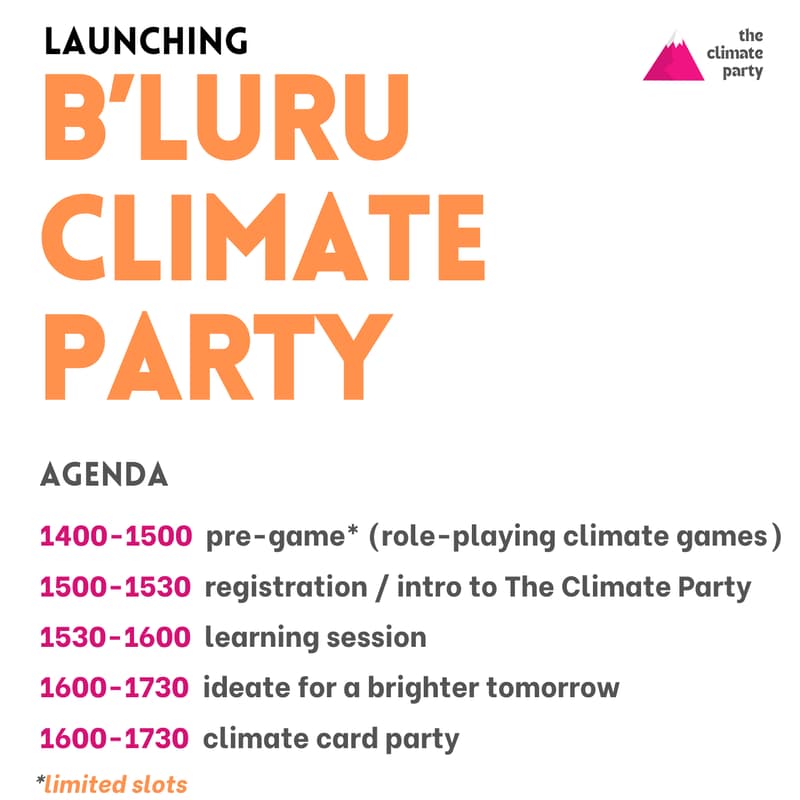 Cover Image for B'luru Climate Party