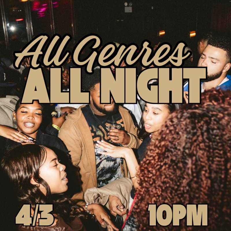 Cover Image for ALL GENRES ALL NIGHT