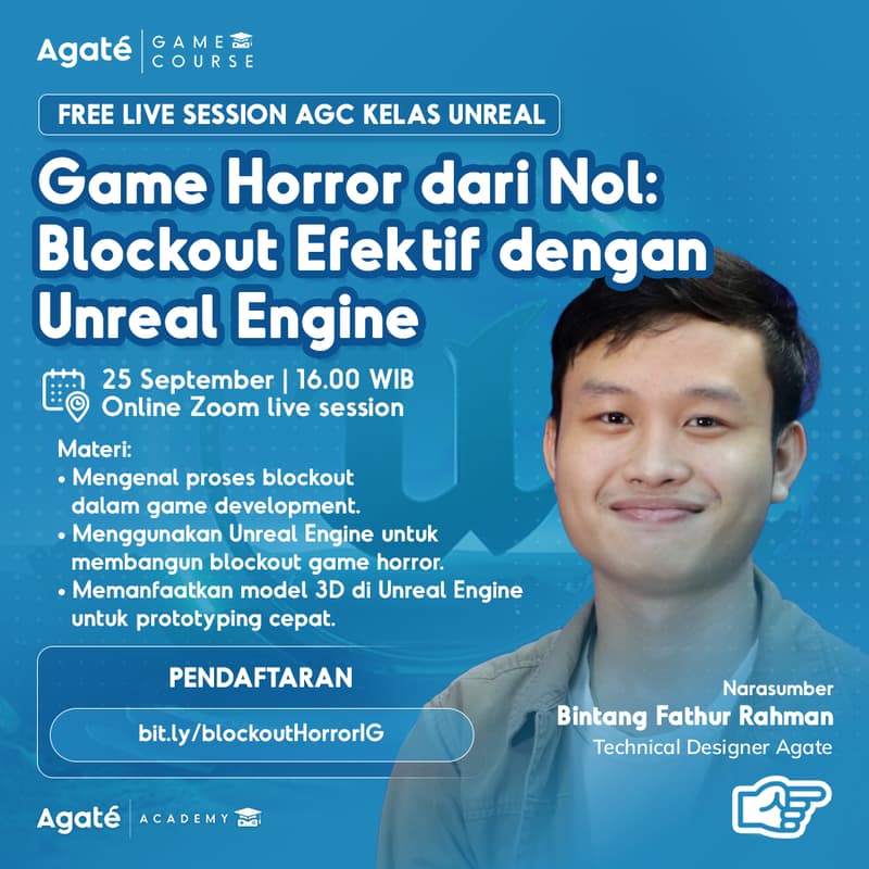 Gambar Sampul untuk Game Horror dari Nol: Blockout Efektif dengan Unreal Engine