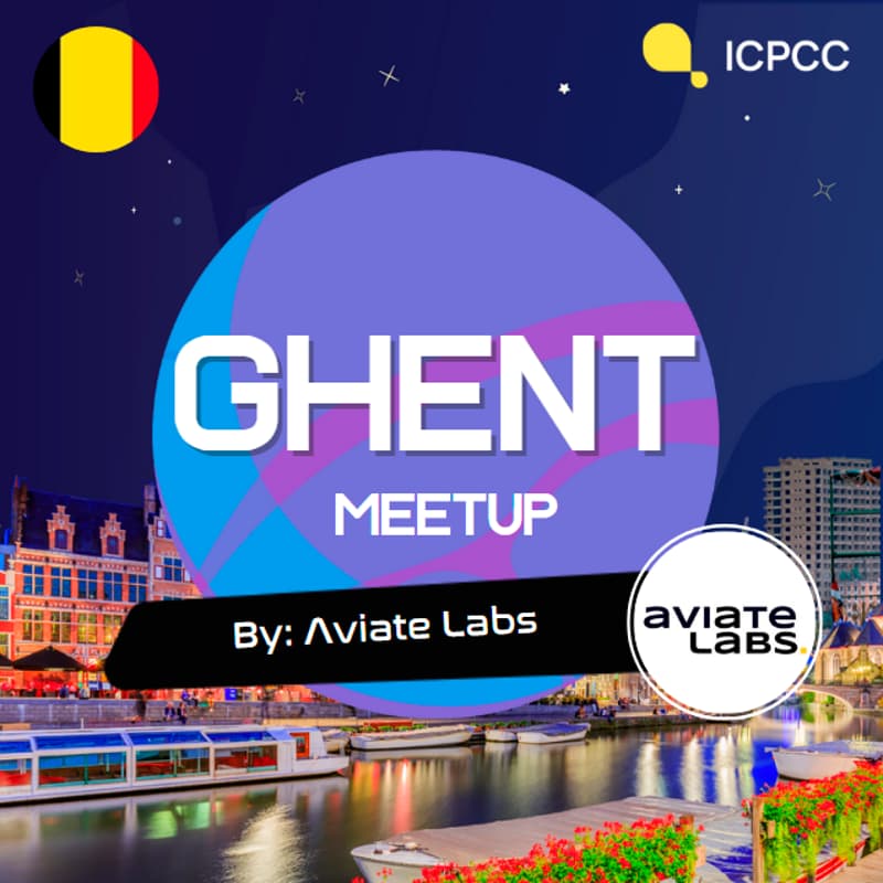 Cover Image for 🇧🇪 ICPCC Ghent Meetup 🍕🥂
