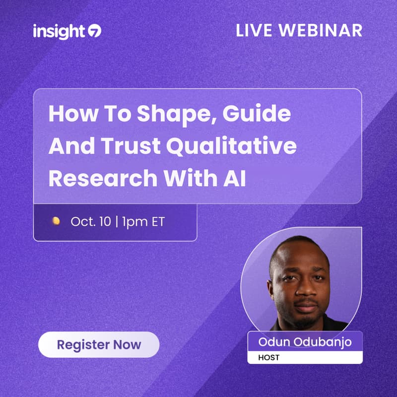 Cover Image for How To Shape, Guide And Trust Qualitative Research With AI
