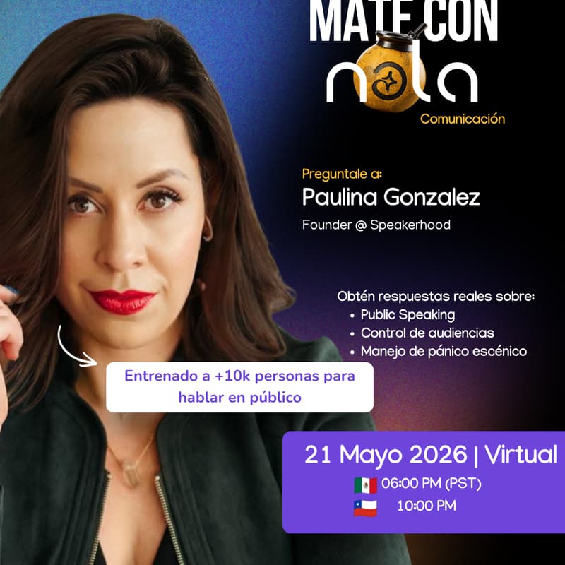 Cover Image for Paulina Gonzalez @ Mate con Nola