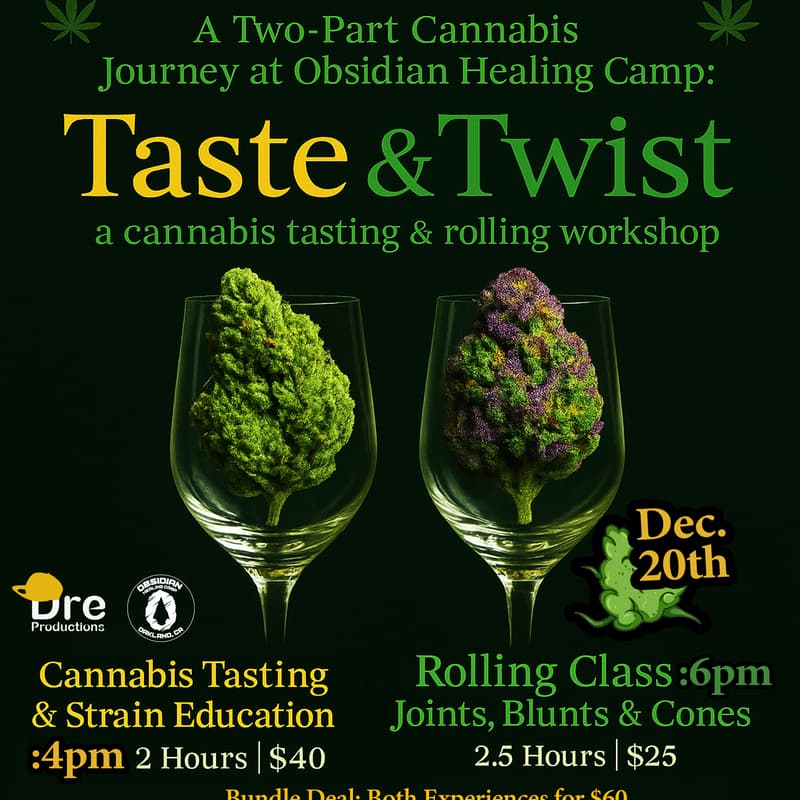 Cover Image for A Two Part Cannabis Journey: Taste & Twist