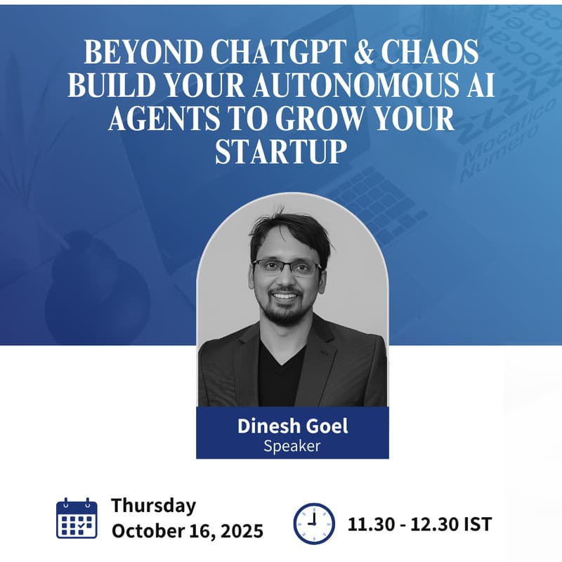 Cover Image for Beyond ChatGPT and Chaos: Build Your Autonomus AI Agents For Growth