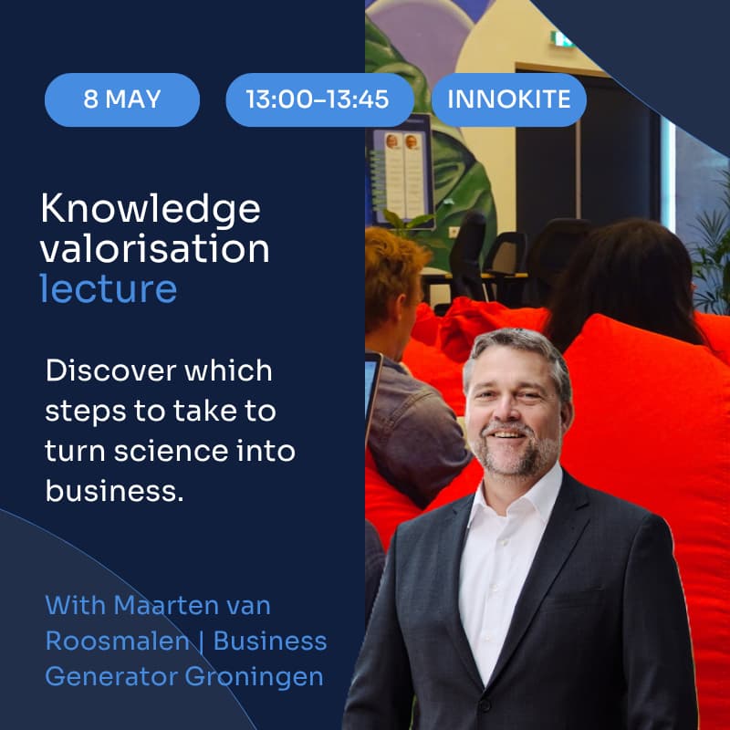 Cover Image for Knowledge valorisation lecture: From science to startup