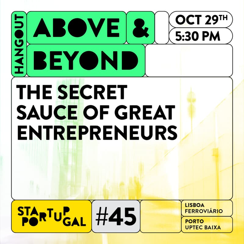 Cover Image for Hangout #45 | The Secret Sauce of Great Entrepreneurs