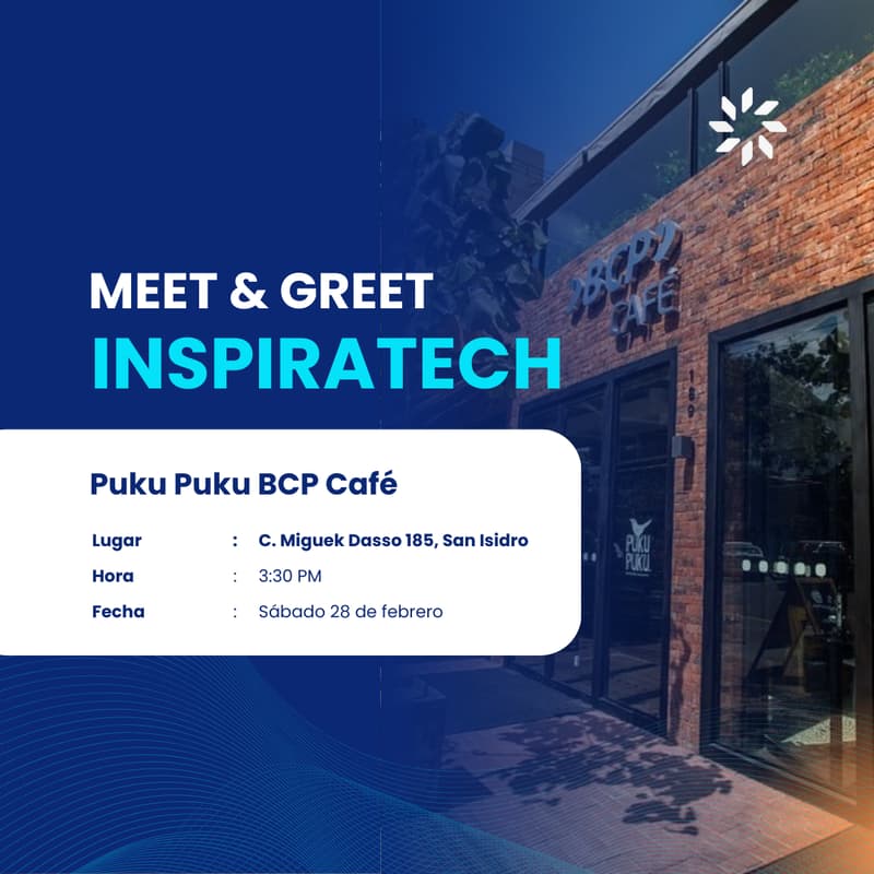 Inspatech Inspiratech Alumni Meetup — Perú · Luma