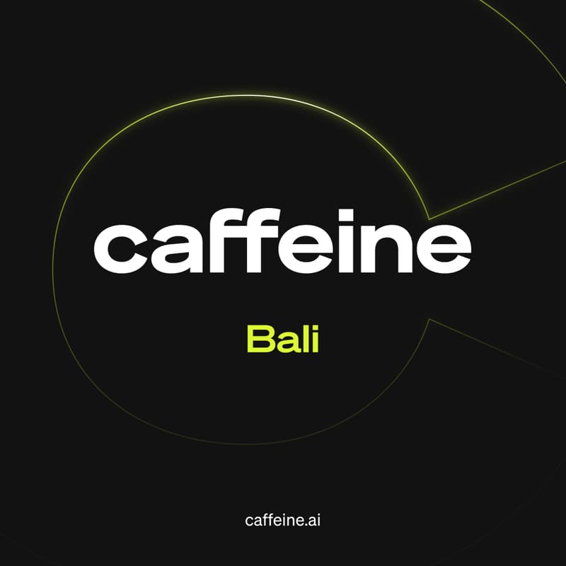 Cover Image for Caffeine Meetup | Bali