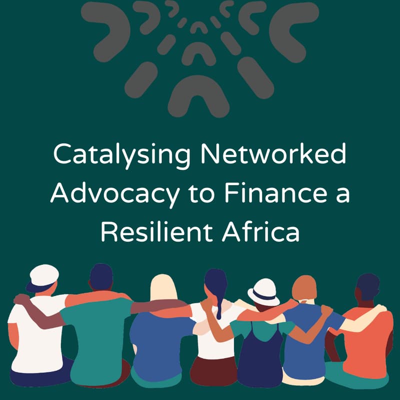 Cover Image for Catalysing Networked Advocacy to Finance a Resilient Africa