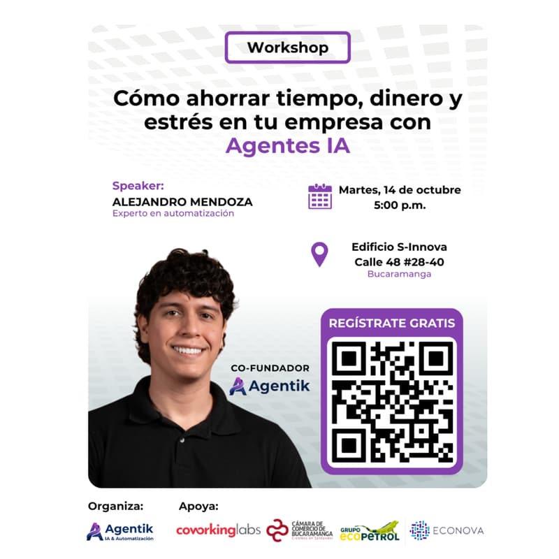 Cover Image for Como ahorrar tiempo, dinero y estrés en tu empresa con Agentes IA