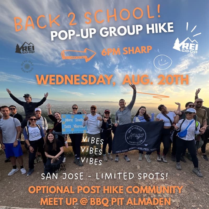 Cover Image for POP UP HIKE SAN JOSE
