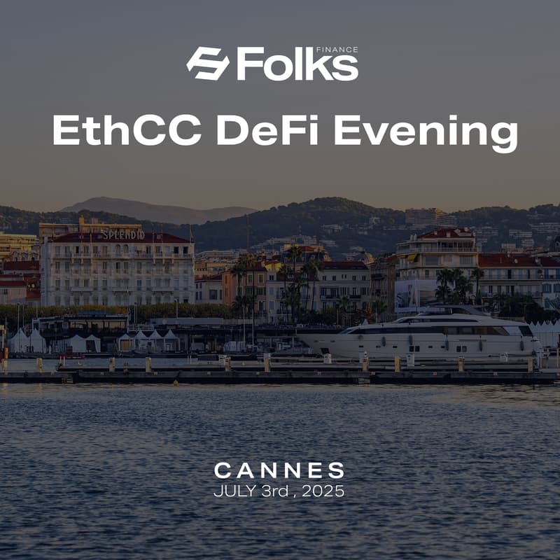 Cover Image for EthCC DeFi Evening by Folks Finance
