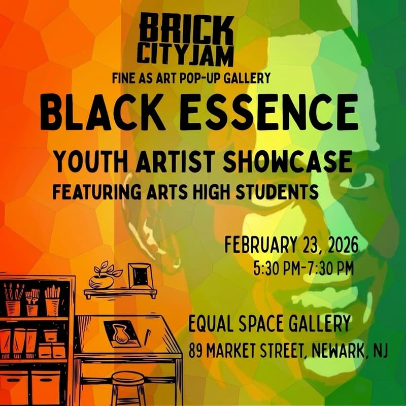 Cover Image for Brick City Jam Fine As Art Youth Gallery At Equal Space